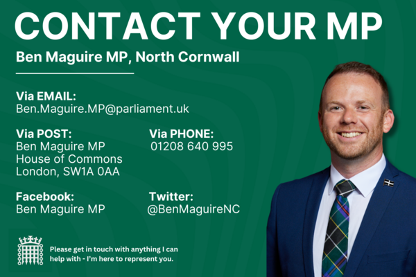 Contact details of Ben Maguire MP