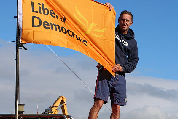 Fishermen support the North Cornwall Liberal Democrats