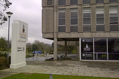 Cornwall Council's Main Office at Lys Kernow, Truro